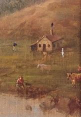 Acadians,_Inset_of_painting_by_Samuel_Scott_Annapolis_Royal,_1751